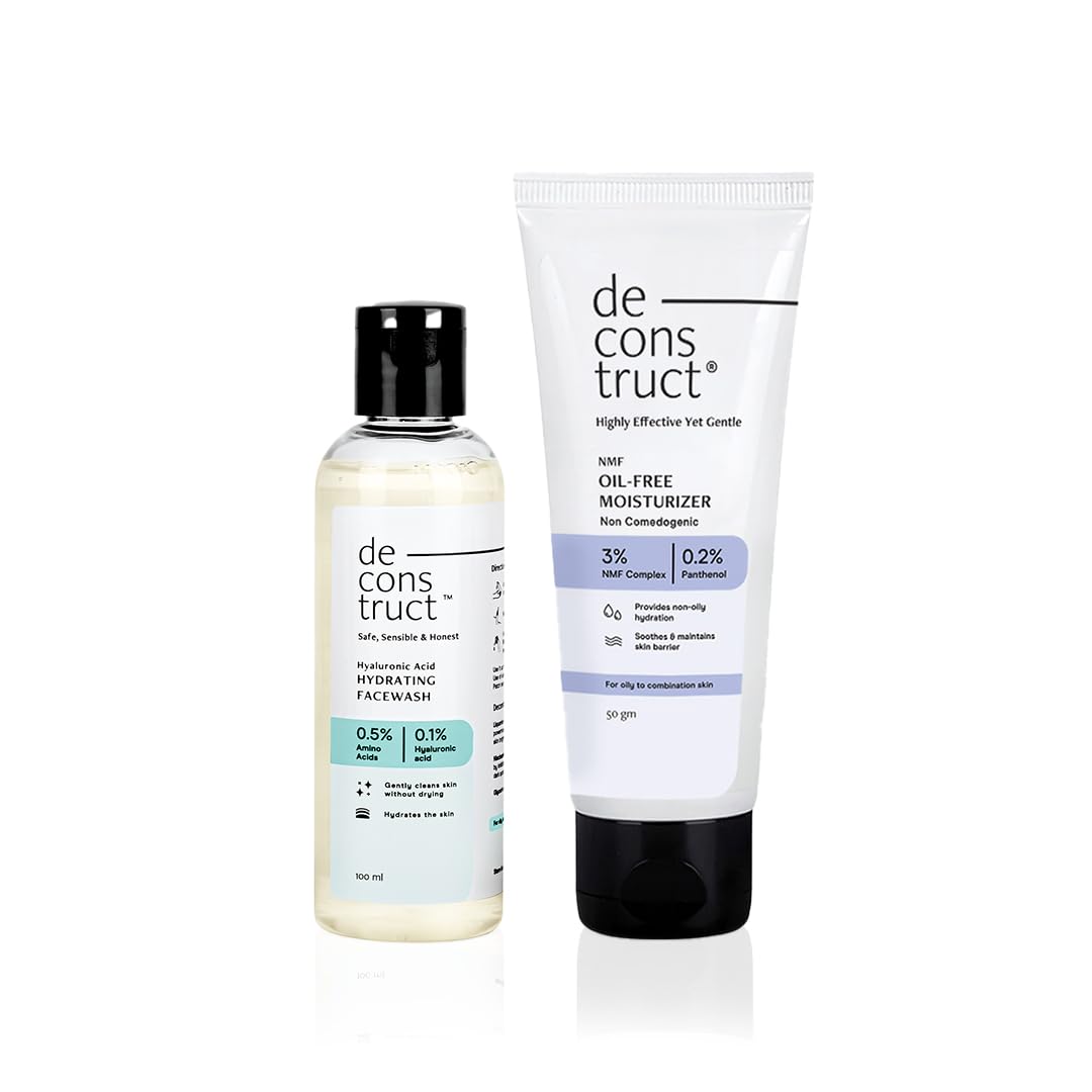 Deconstruct Daily Hydrating Duo Hydrating Face Wash + Hydrating Face