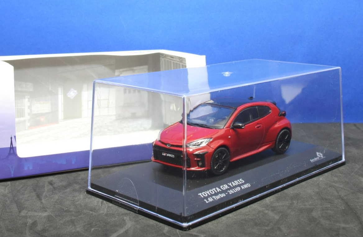 Amazon | 1/43 SOLIDO ソリド ミニカー GRヤリス (レッド) | ミニカー