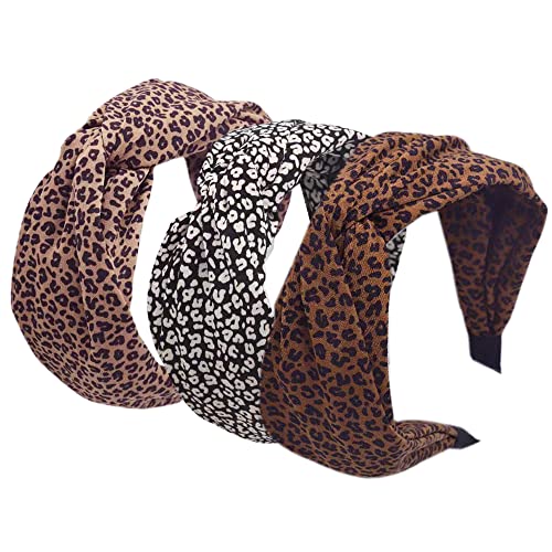 Wide Headband for Women Knotted Hairband Fabric Hairband, Hoops Twist Headbands Hair Accessories For Girls (CWidBaowen2)