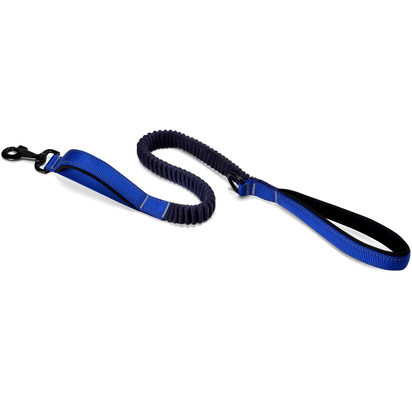 Cature Dog Leash with Double Padded Handles and Bungee Rope, Reflective Training Leash with Traffic Handle for Medium to Large Dog Breeds, Adjustable Lengths (4-5.5 ft) Brown (B0CS3P7NJB) Amazon Price History, Amazon Price Tracker