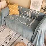 Multi-fonctionnel: Nos housses de canapé de couverture conviennent à toutes les formes de canapés, faciles à installer. Non seulement pourraient être utilisés comme décor de protection de meubles de maison de couverture de canapé, mais ils pourraient également être utilisés comme couverture, drap de lit, châle, nappe décorative, serviette de plage, tapis de couverture de voyage de pique-de camping et etc.