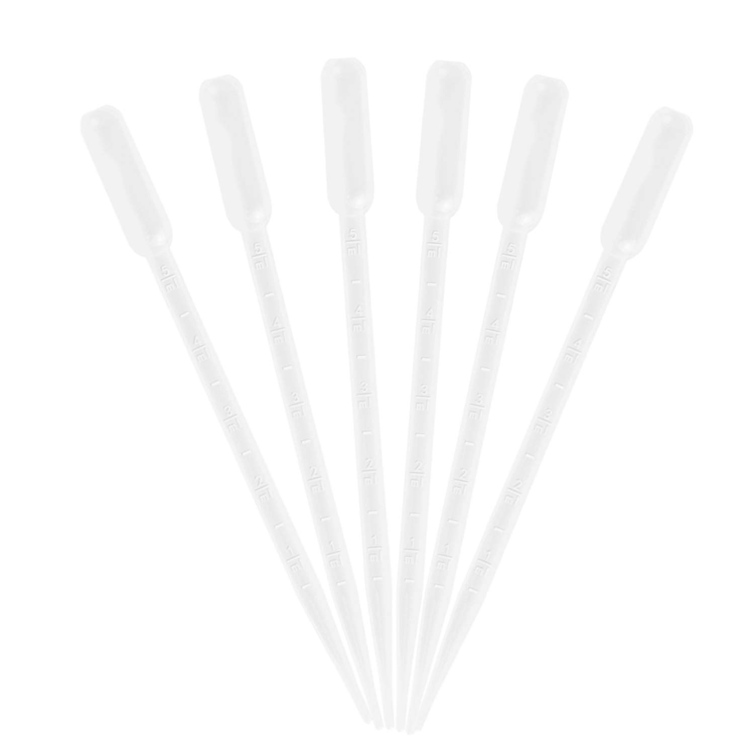 1000pcs Of Disposable Pipettes Vol7ml, Plastic Transfer Pipettes, 3ml Graduated Essential Oils Pipettes Calibrated Dropper Suitable For Science Laboratory Diy Art Lvg001