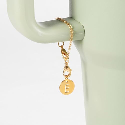 Miniatura 6 de Accesorios de dije de letra para taza Stanley, dije de letra hueca con nombre de identificación y asa, dije personalizado para taza de agua