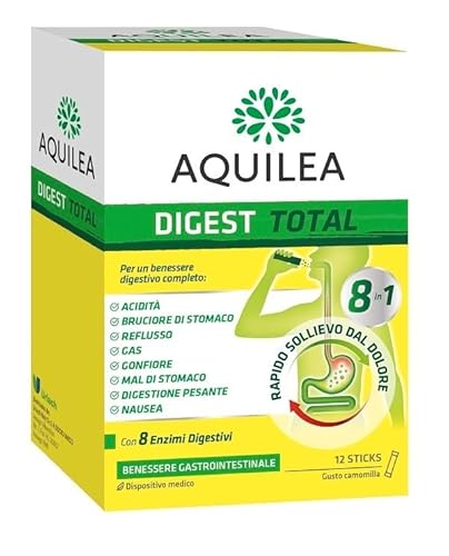 Aquilea - Aquilea Digest Total Per Digestione E Acidità 12 Stick - 949554556