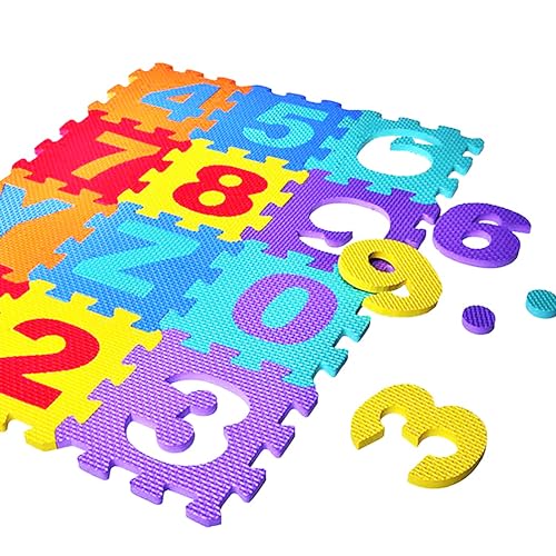 Image of VGRASSP 36 Pieces Alphabet & Number Floor Mats for Kids, Puzzle EVA Foam Mat for Children Above 2 Years