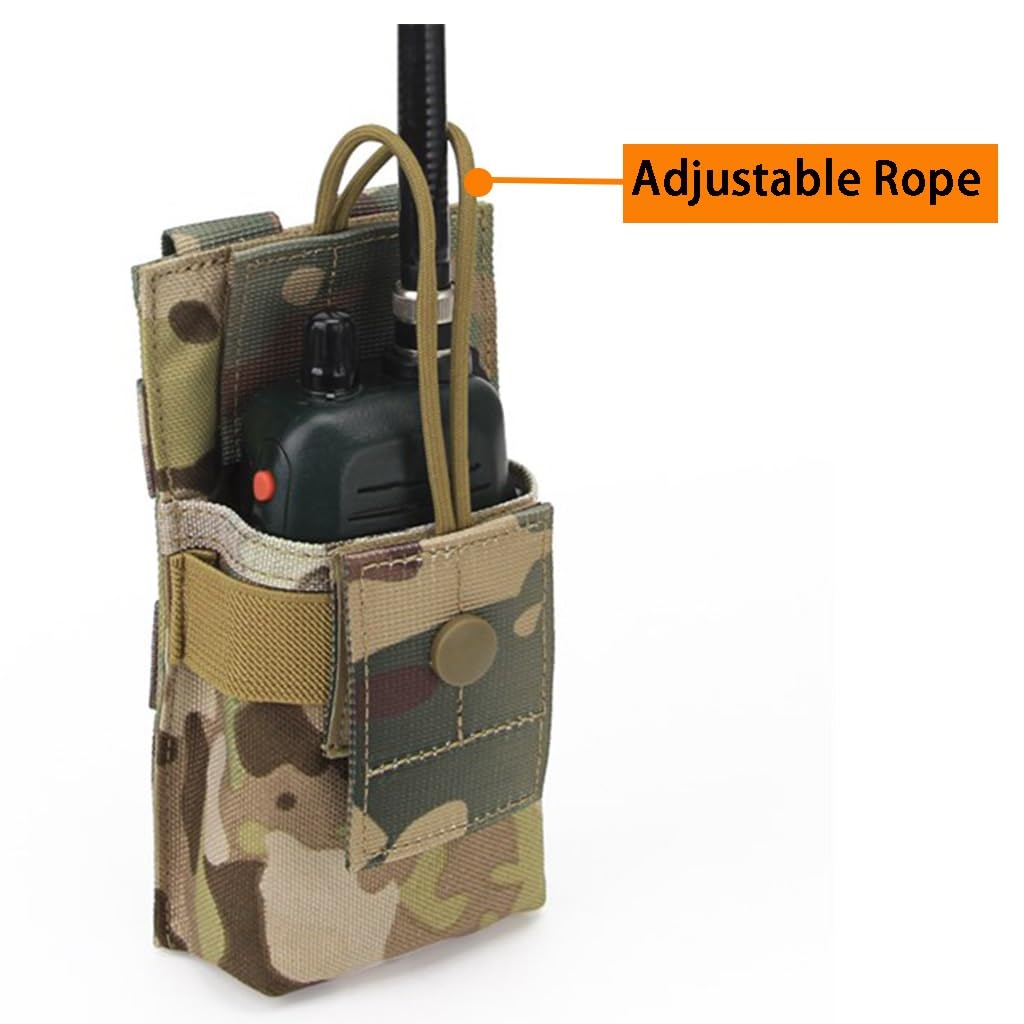 Étuis for Radio, Pochette for Talkie-walkie, Sac d'interphone, étui Radio, Accessoires for Ceintures de Service, Porte-Radio Universel, Pack Radio