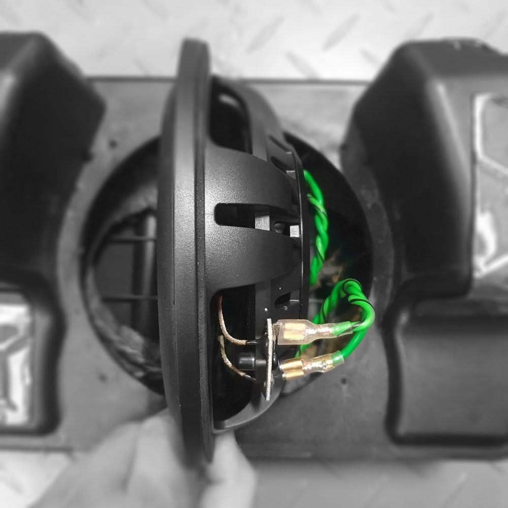 Option Subwoofer AIR-F6-D2 compatible con BMW Z3 Coupé (1995-2002 con sistema de sonido H/K de fábrica) - Kit de subwoofer de repuesto para mayor dinámica, precisión y presión