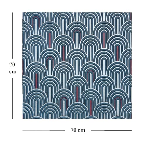 Image of Barebeauty 3D Wall Panel Wallpaper, Self Adhesive PE Foam Brick Sticker, Waterproof Wall Covering for Home Decor, 70 x 70 cm (Pack of 2, 10.54 Sq. Ft. Approx)