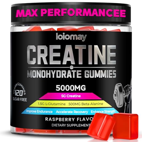 Best Creatine Timing for Older Adults: What Actually Matters 8 loiomay Creatine Monohydrate Gummies, Creatine Complex for Men & Women for Improve Endurance, Strength & Recovery with L-Glutamine, Beta-Alanine, Vitamin B12, Sugar-Free, Vegan, No Bloating, 110Count