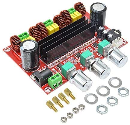 Electrobot XH-M139 TPA3116D2 3-Channels DC 12-24V 2x80W + 100W 2.1 Channel Digital Subwoofer Power Amplifier Board