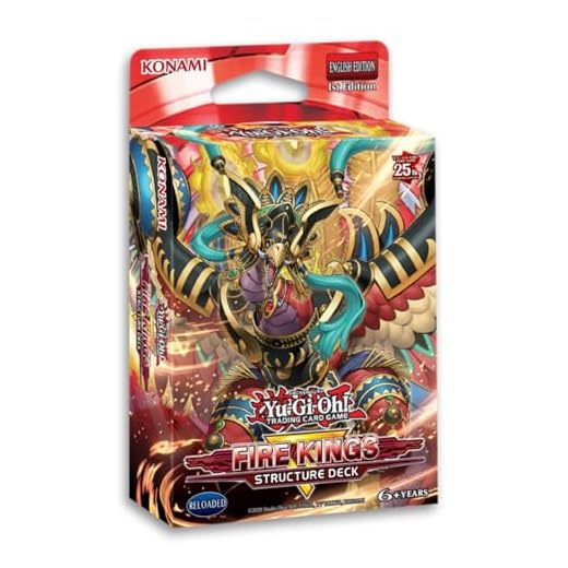 Deck Estrutural Yu-Gi-Oh! Reis de Fogo cards cartas yugioh konami em português