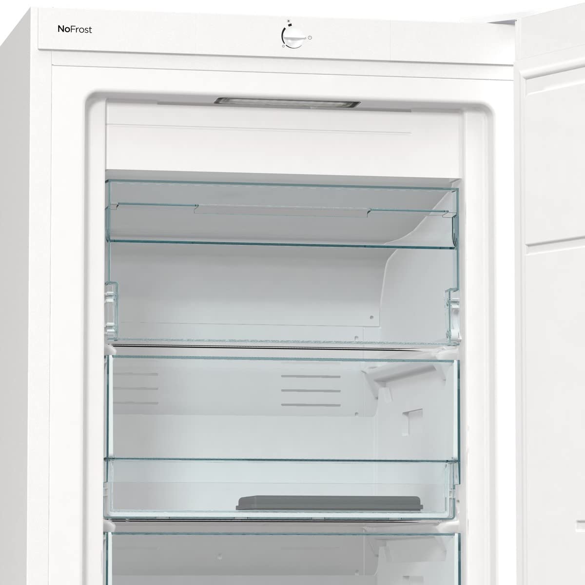 Gorenje FN 6192 CW Gefrierschrank / 185 cm Höhe / 238 kWh / Jahr / 246 l Gefrierteil / Abtau-Vollautomatik NoFrost, Weiß