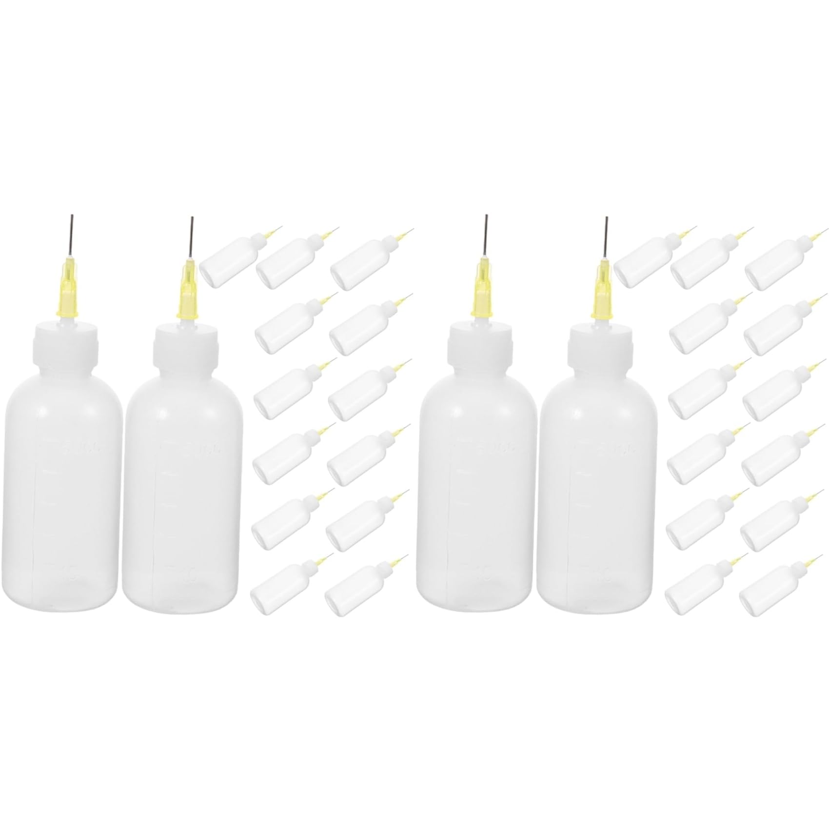 Ctrlzs 30Pcs Pottery Applicator Bottles Tip Plastic Squeeze Bottles For Glaze Paint And Diy For Accurate Application