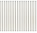 Produktbild Windhager Stahl-Pflanzstab Bambusoptik-SET, Stahl-Rankstab, Pflanzenstütze, Rankhilfe, Pflanzstäbe, Tomatenstäbe, Braun, 20 Stück, 180 cm, 89141