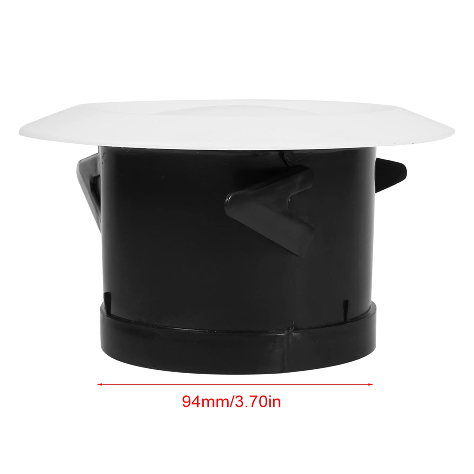 Diffusore D'aria Rotondo In ABS - Sfiato Per Aerazione, Anticondensa, Facile Da Installare (310 Mm)