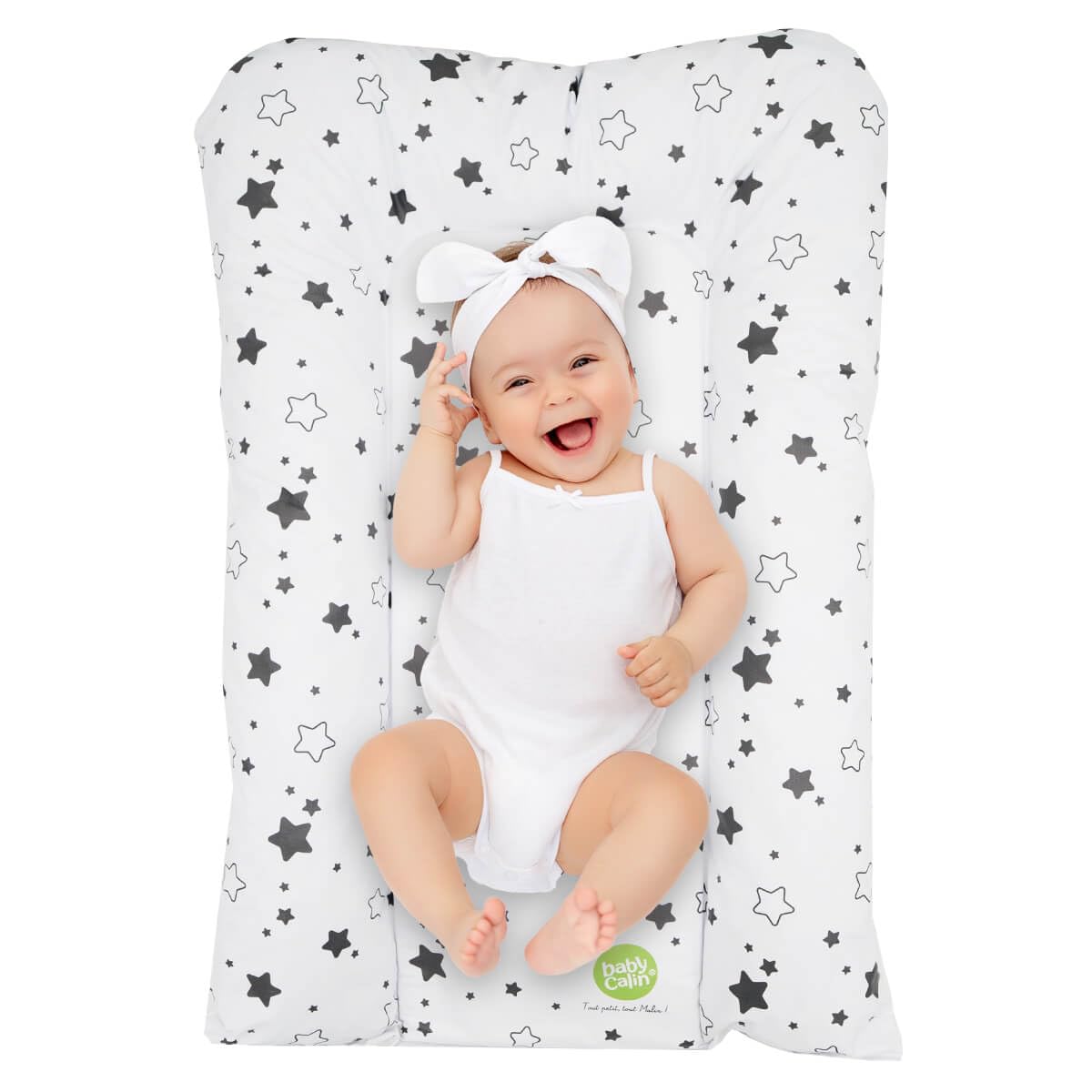 Matelas à langer flocons - Etoiles - 50 x 70 cm - Babycalin