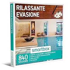 Idea Regalo - Smartbox - Cofanetto Regalo per Uomo o Donna - Rilassante evasione - Idee Regalo Originale - 1 Notte con Colazione e Pausa Relax per 2 Persone