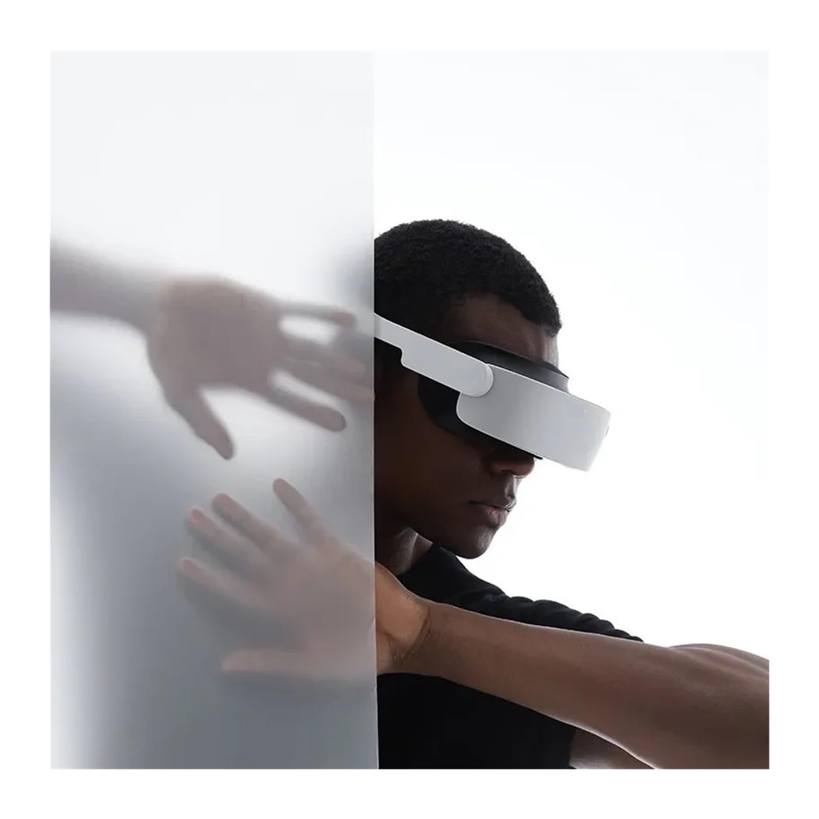 Gafas de Realidad Virtual 5K con Pantalla OLED Dual ultranítida for Cine de Realidad Virtual Inteligente, transmisión de Pantalla Desde teléfono móvil y Gafas de Realidad Virtual.