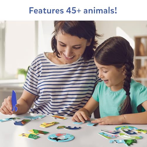 Image of Skillmatics Animal Alphabet Puzzle - 52 Piece Jigsaw Puzzle for Toddlers, Preschoolers, Educational Toy for Learning ABCs and Letters, Gifts for Boys & Girls Ages 3, 4, 5, 6