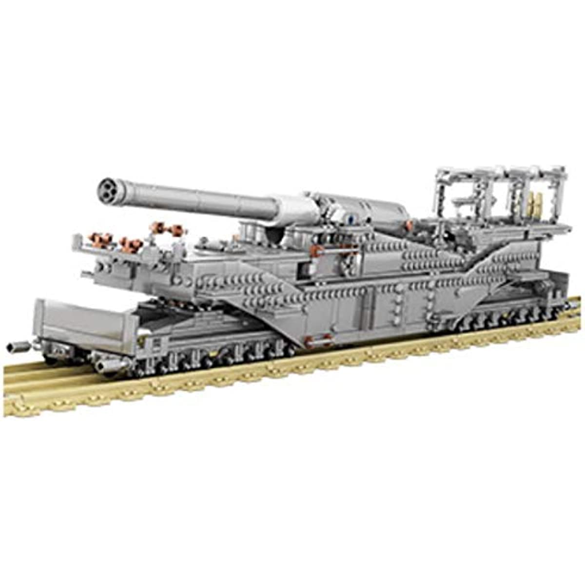 Set Mattoncini Technik 3-in-1, 3846 Pezzi, Modello Carro Armato Scala 1:72, Con 8 Minifigure, Compatibile Con Lego Technic, Per Ragazzi 16+ Anni - 3