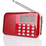 FM + AM RADIO: BANDAS DUAL RADIO FM FM y AM (MW) Señal de transmisión de recepción. FM: 70-108MHZ, AM: 522-1710KHZ.