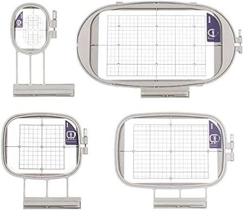 Sew Tech Stickelrahmen für Brother Innov-is 900 90E 955 97E M240ED M280 Innovis Babylock Brother Stickelmaschine Hoop (4in1-Set) Sew Tech Stickelrahmen für Brother Innov-is 900 90E 955 97E M240ED M280 Innovis Babylock Brother Stickelmaschine Hoop (4in1-Set)