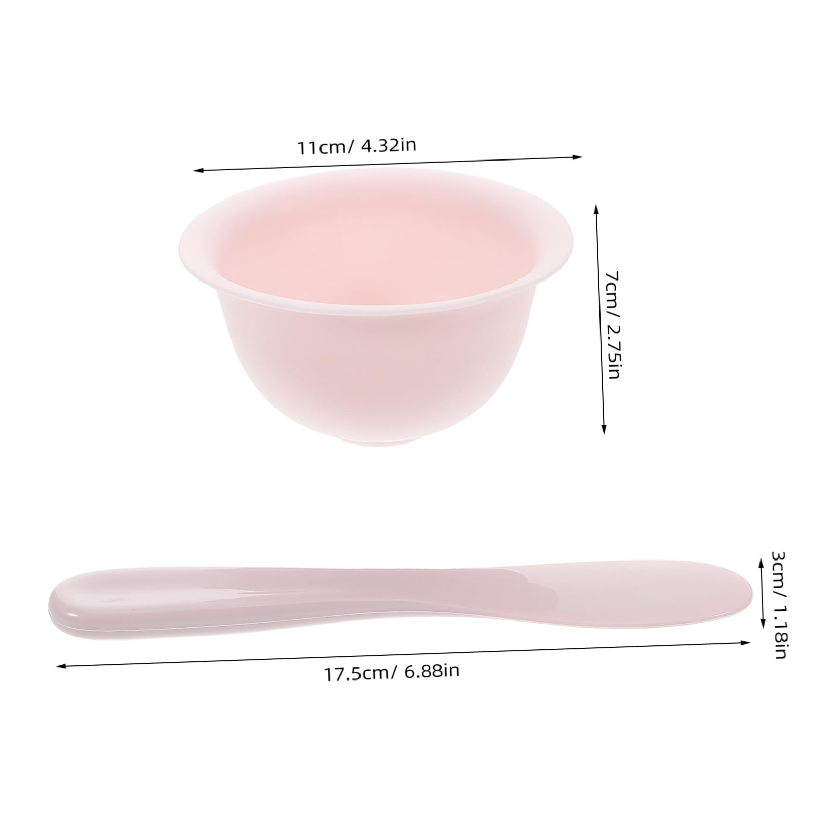 Gogogmee Silicone Mask Mixing Bowl Set Beauty Tool Bowl Spa Diy Small Makeup Skincare Accessory