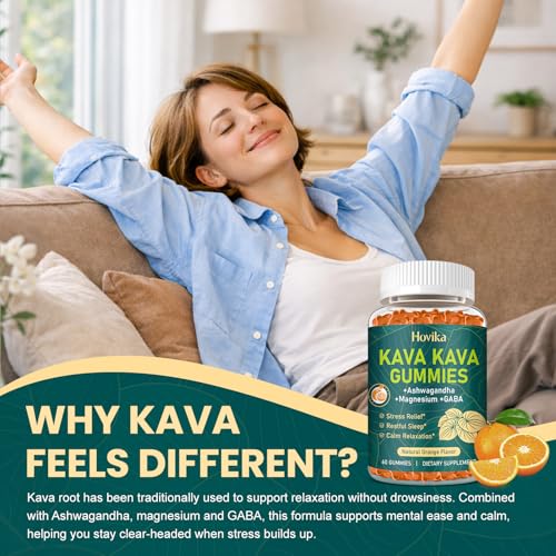Hovika Kava Kava Gummies with Ashwagandha
