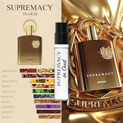 Image of Afnan Supremacy Homme Series Discovery Kit, 5-Piece Miniature Perfume Set - 2ml x 5 Vials