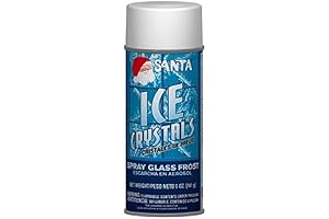 Santa Ice Crystal Spray Glass Frost - 5 OZ