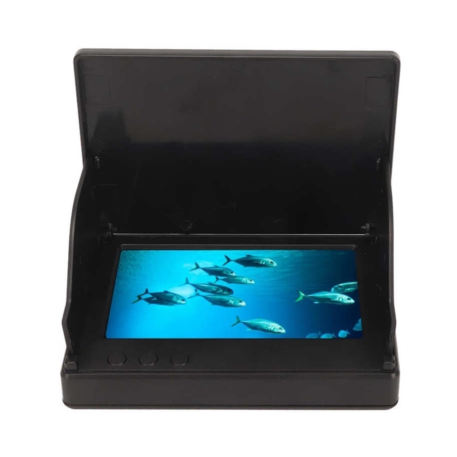 Buscador de Peces, Buscador de Peces portátil con Pantalla IPS 4,3 Pulgadas, Detector Visual LCD, cámara Pesca submarina, IP67, Resistente al Agua