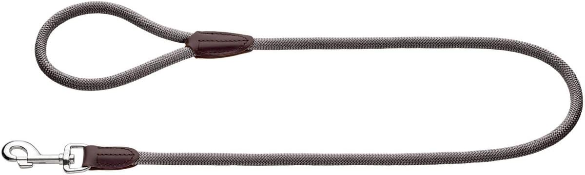 Hunter Freestyle Leash, 10 mm Diameter x 110 cm Length, Grey