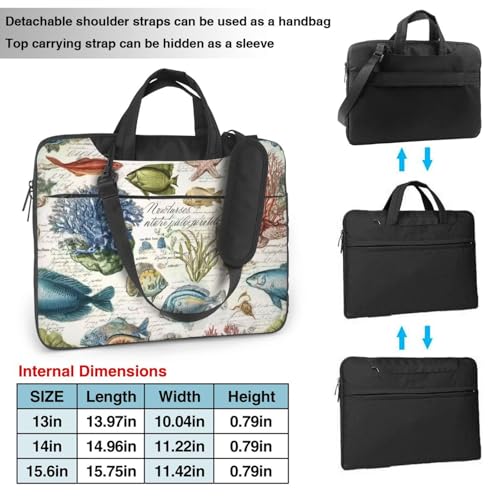 Maletín impermeable para laptop 15.6 pulgadas con correa miniatura 3