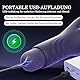 BDSMYEE Eichel Stimulator mit 6 Tentakeln,elektrisch Masturbator handfrei mit 10 Vibrationsmodi,Masturbieren Penistrainer Vibrator erotisches Sexspielzeug für Männer Solo (A)
