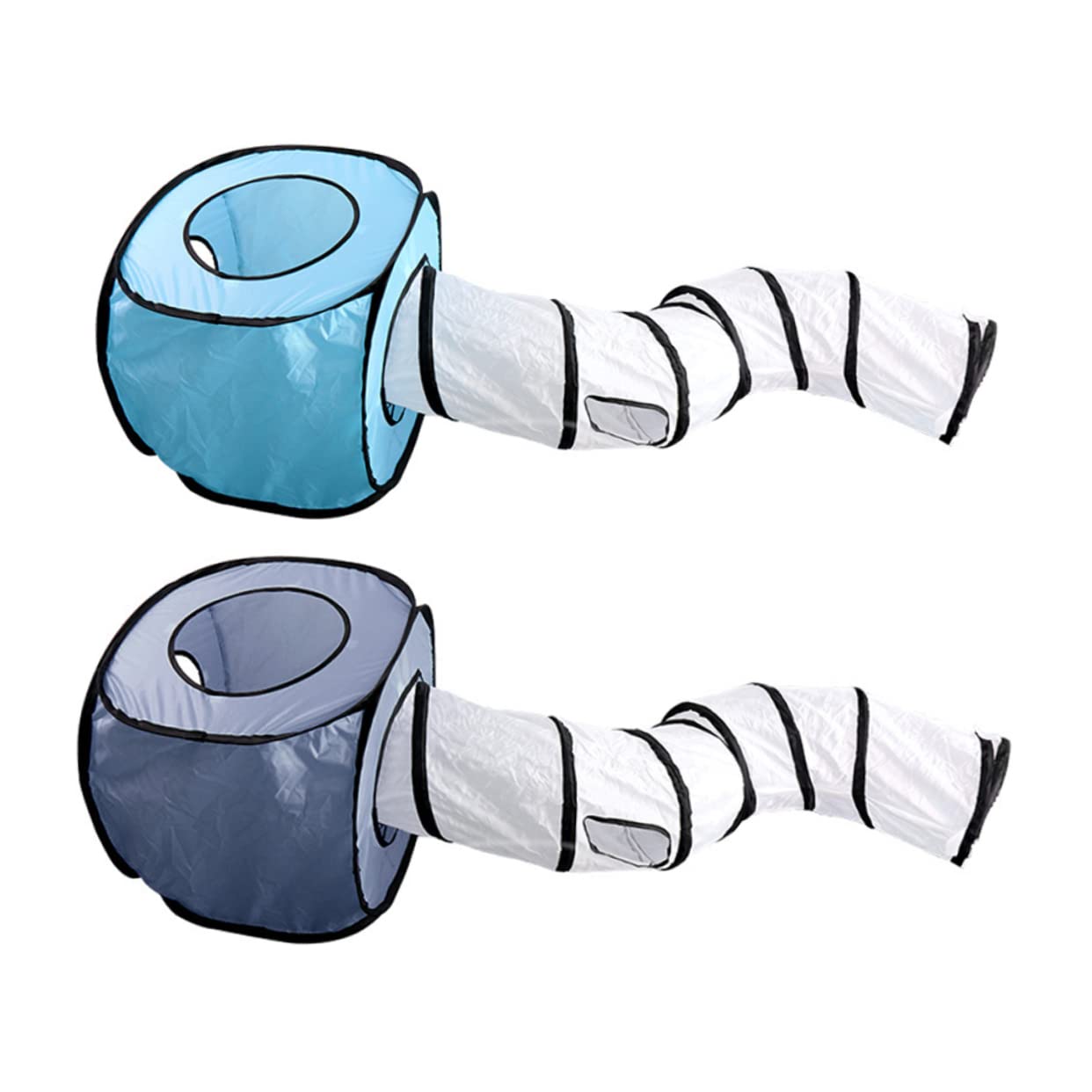 Kisangel Tunnel s Pliable pour Chat Jouet Interactif pour Chaton Design Compact Et Amusant