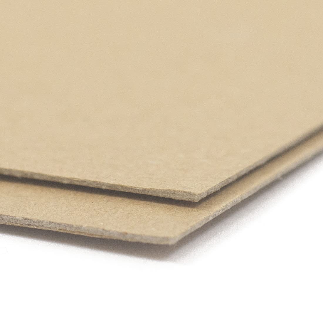 Craftelier - Lot de 5 Chipboard | Feuilles de carton pressé et compact pour reliure d'albums ou création de boîtes | Sans acide ni lignine | Épaisseur 1 mm - Dimensions : 30,5 x 30,5 cm | Couleur