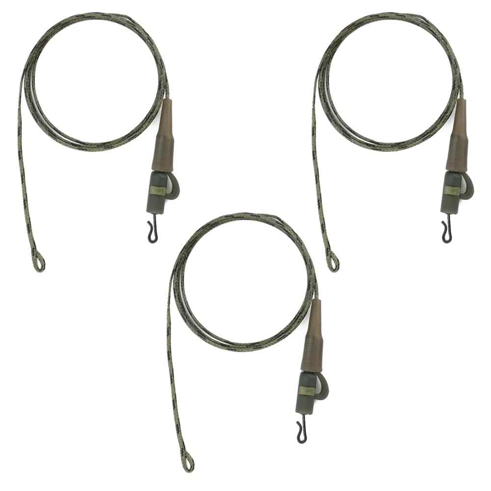 Lead Clip Carp Fishing Rig 3 Piezas Accesorios Leadcore Safety Helicóptero