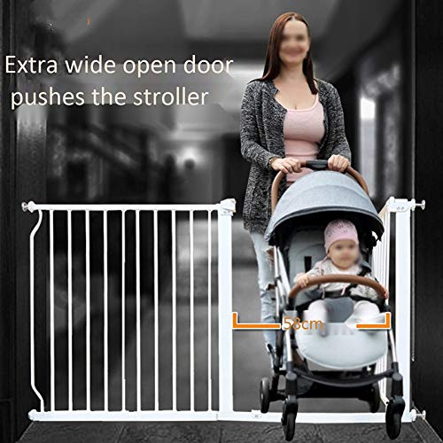 Barrière de sécurité pour bébés pour bloquer les escaliers sans abîmer les murs - 3