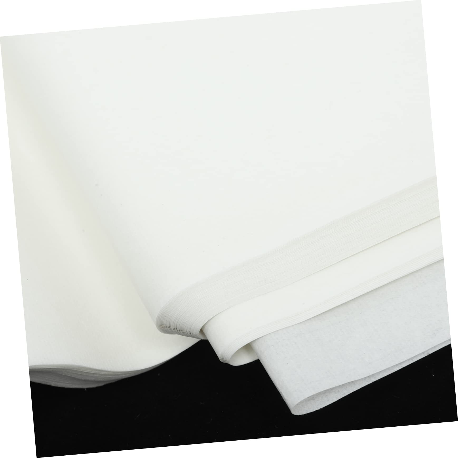 SEWACC Papier à Dessin Rectangulaire Blanc Solide Léger et Portable 100 Feuilles pour Calligraphie Chinoise et Travaux Artistiques Décoratifs