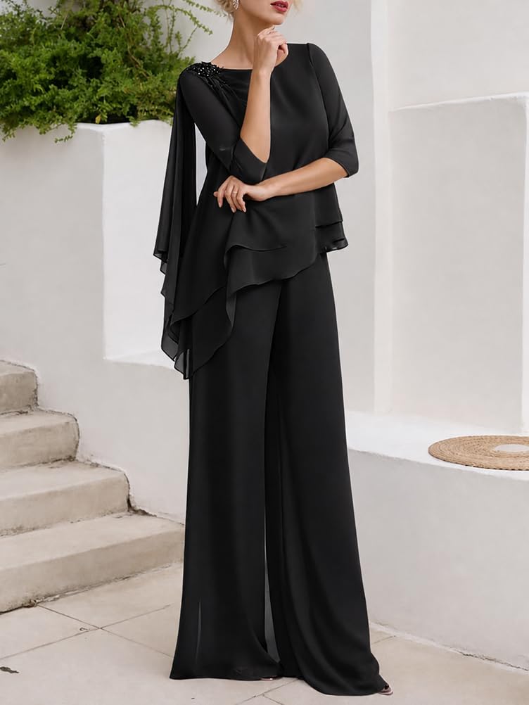 shownicer Ensemble Femme Chic Et Elegant 2 Pièces Tailleurs Pantalons