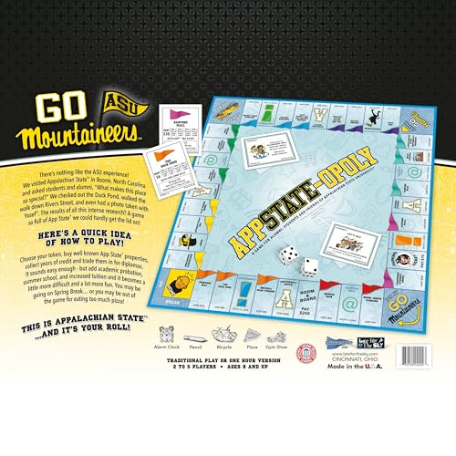 Late for The Sky App State-Opoly Juego de Mesa miniatura 5
