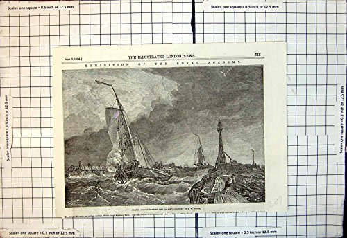 Old-print Stampa Antica del Trabaccolo Francese