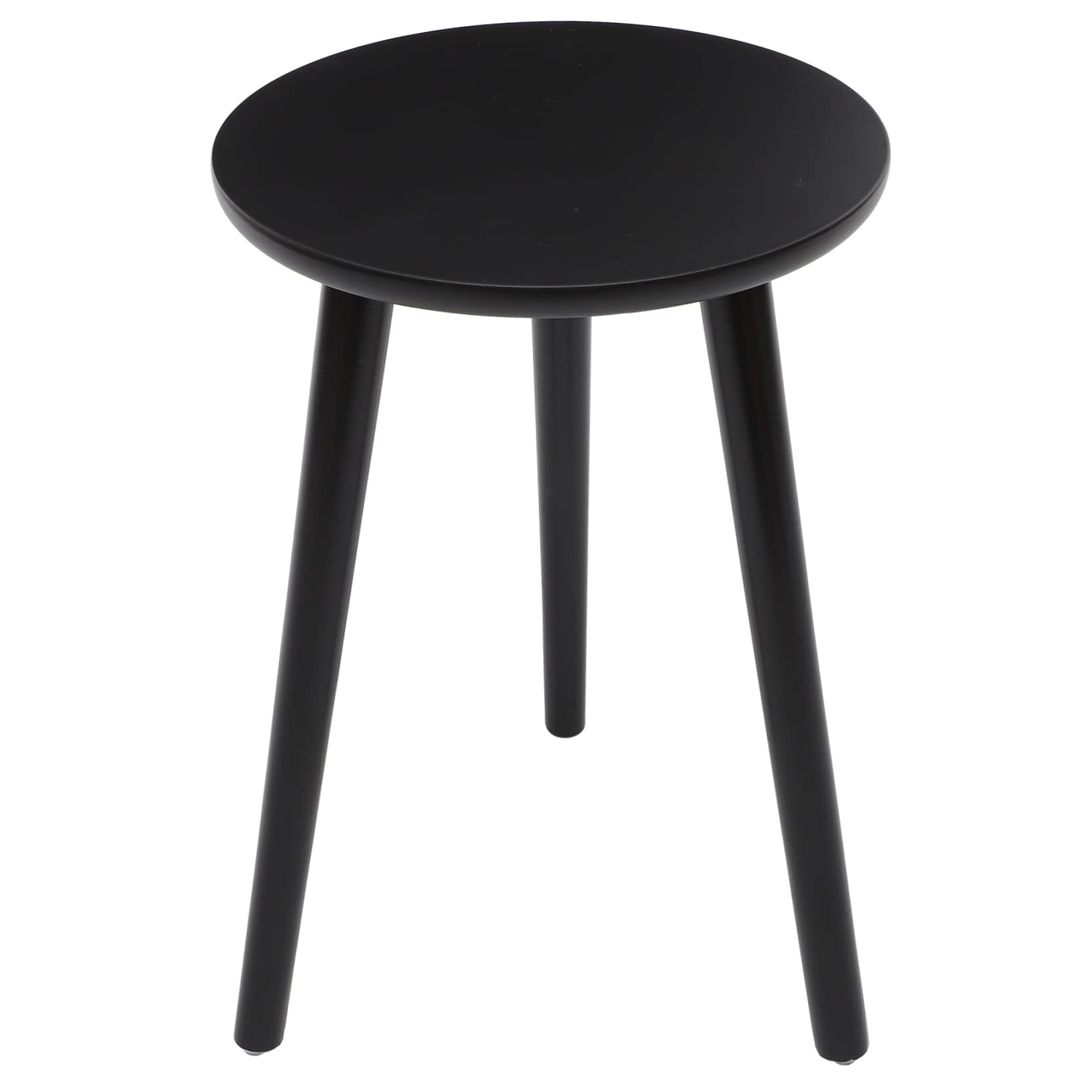 Support Pot Fleurs Bois Foncé Présentoir Plante Intérieur Tabouret Entrée