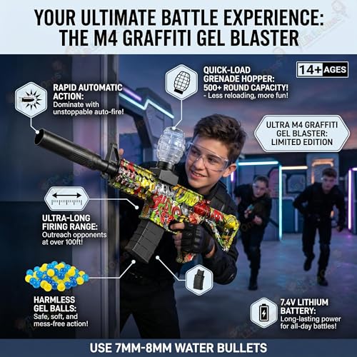 Image of The Little Ones Gel Blaster for Adults Age 15+ Years Above [PRO Ultra ++][NEW]
