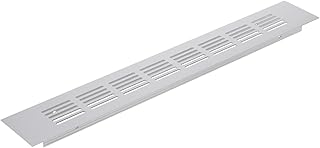 PrimeMatik - Grille de Ventilation pour plinthes Base en Aluminium 350x50mm