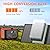 60W Solar Panel for Portable Power Station, Foldable Solar Panel with 12-18V DC Output/USB QC3.0/USB C, Portable Solar Panel(10 Changeable DC Adapters) Solar Panels for Camping, Home, Travel, Rv