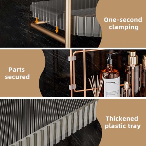 50% OFF Organizador de Baño LEEDA 2 Niveles, Gran Capacidad - Image 5