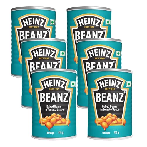 Heinz Beanz In A Rich Tomato Sauce Baked Beans, 14.64 Oz / 415 G, 6 Pack