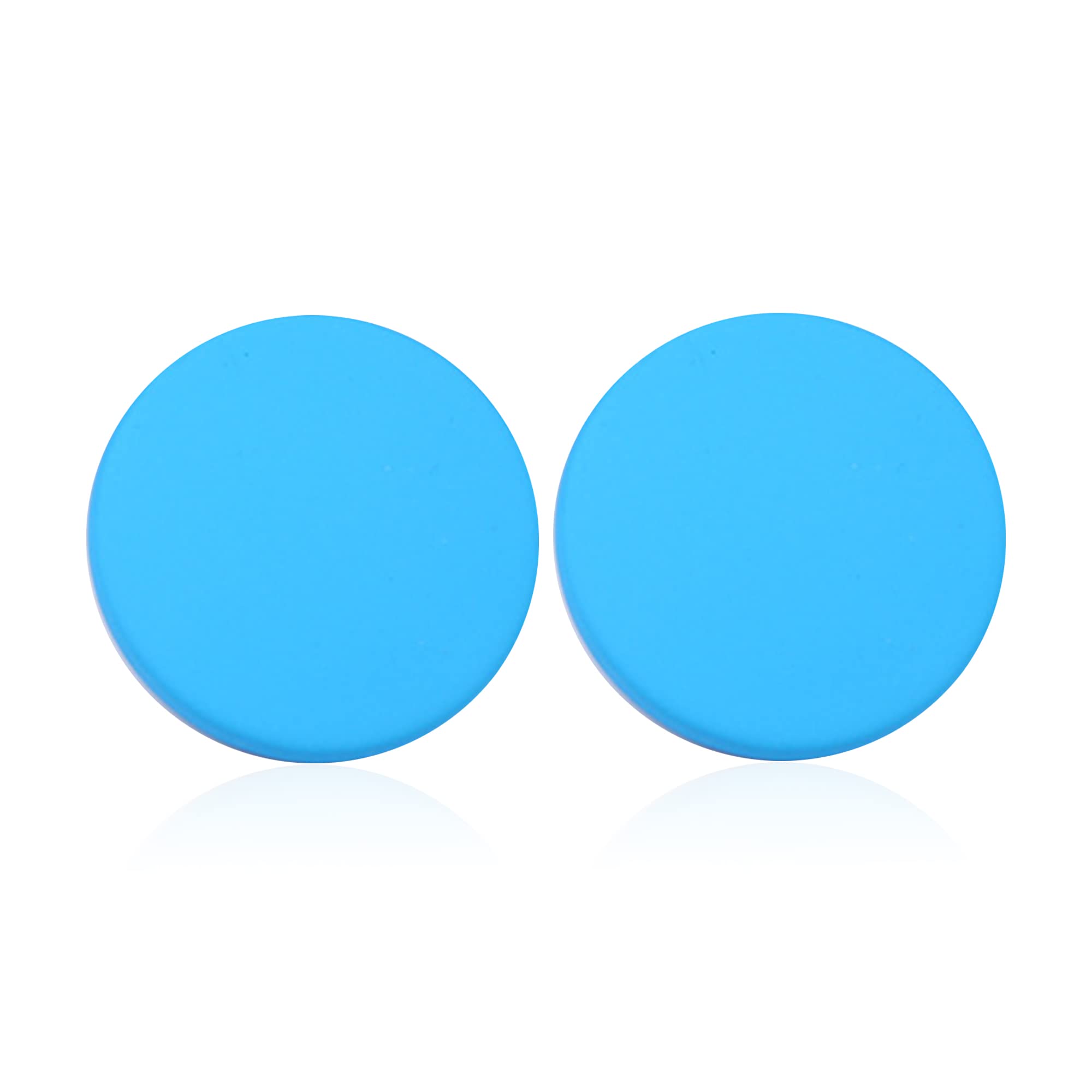 Big Round Circle Acrylic Resin Stud Earrings for Women Cute Candy Color Statement Neon Geometric Colorful Button Disc Stud Earrings Fashion Jewelry