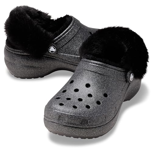 Image of Crocs Women's Classic Lined Platform Clogs
